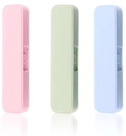 YUDAWN Portable Cutlery Box, 3 PCS Travel Cutlery Case Reusable Utensil Tableware Storage Case Flatware Box for Fork Spoon Chopsticks Office School Camping