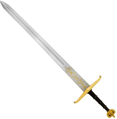 W WIDMANN MILANO Party Fashion - Spada da re per adulti, 122 cm | Spada medievale come accessorio per costumi da cavaliere, gladiatore, vichingo e guerriero
