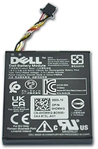 Dell Batterie contrôleur Raid extensible pour PERC H710 H810 Series 70K80 T40JJ 7VJMH