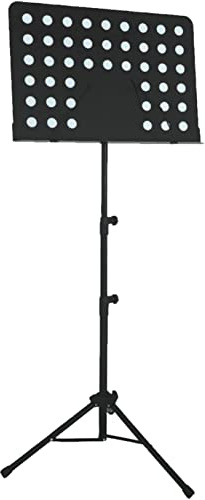 Luebel Heavy Duty Metal Foldable Music Stand Holder Tripod Orchestral Conductor Sheet