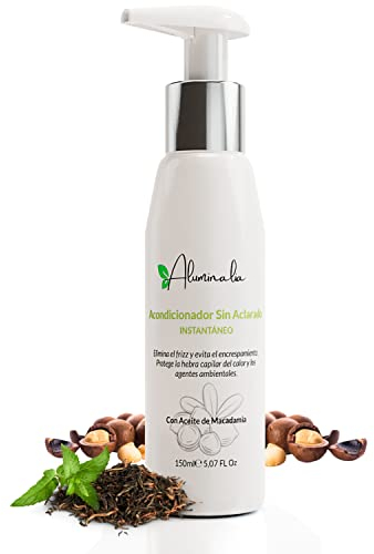 Balsamo Senza Risciacquo Capelli Districante E Idratante Con Macadamia Anti-crespo, Capelli Anti-crespo, Senza Solfati, Parabeni E Silicone (150 Ml)