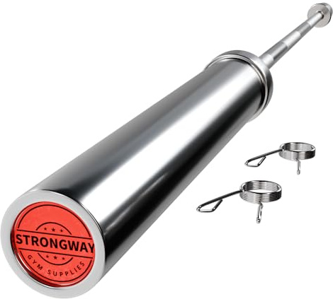 Strongway 20KG 7FT Olympic bar (320KG Rated) Chrome Barbell Weight Lifting