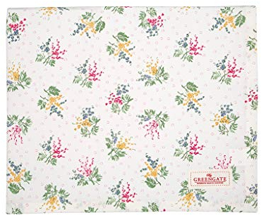 GreenGate Mira Tischdecke White 145 x 250 cm