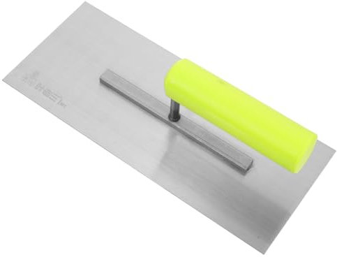 Angoily Llana Para Enlucir Hormigón De Acero Inoxidable Color Gris Llana De Acabado Para Cemento Mango Ergonómico De Plástico Duradero