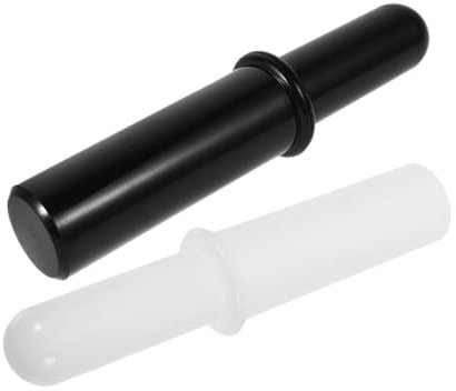 Alipis Poussoir Pour Hachoir à Viande 2 Pièces Plastique Noir Et Blanc Léger Et Réutilisable Accessoire La Cuisine Maison Compatible Multi-modèles Pour Préparation Alimentaire