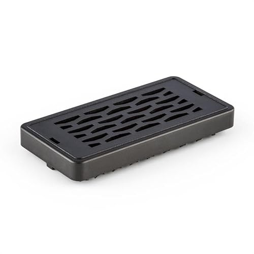 Klarstein Aktivkohle-Filter für Weinkühlschränke - 9,9 x 4,9 x 1 cm (BxHxT), Steckhalterung, einfacher Austausch, schwarz