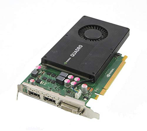 nVidia Scheda Quadro K2000 700103-001 713380-001 Dual DisplayPort DVI-I PCI-e 2GB