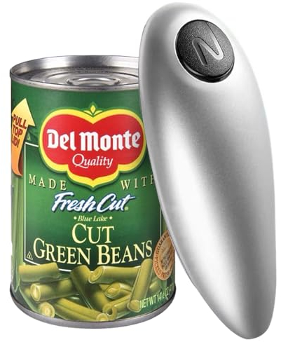 Apriscatole Elettrico - Apriscatole Automatico Elettrico e Apribottiglie Elettrico, Gadget per la Cucina