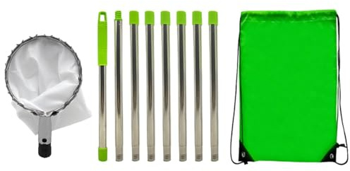 Raccoglitore per frutta – Cestino per la raccolta della frutta, raccoglitore per frutta a piede, telescopico in alluminio, strumento professionale per raccogliere la frutta, cesto raccogli frutta