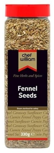 Chef William - Fennel Seeds - 330gm (1, 330, gram)