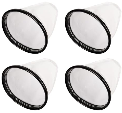 4 Pack 2KE2105000 Filter Bag Replacement Compatible with Hoover Backpack Vacuum Cleaner Commercial C2401/C2401010 Reusable Cloth Bag Liner Replacement Filter Bags with Royal Model RY4000 / RY4001