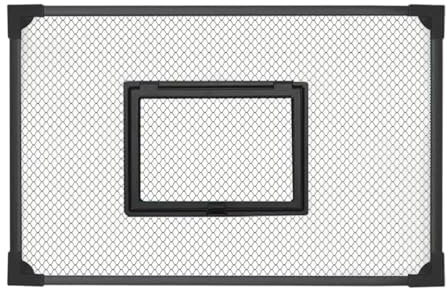 Milageto Coperchio per Acquario Copertura per Acquario Copertura per Autoassemblaggio Coperchio per Maglie, 50x40 Cm