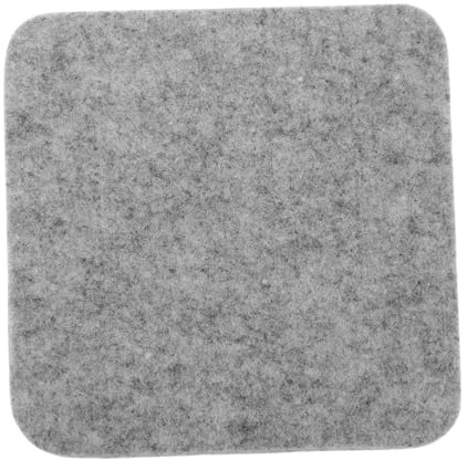 NUOBESTY Almohadilla de Fieltro de Lana Natural de Alta Densidad Base Estable para Manualidades de Aguja DIY Estación de Trabajo Cuadrada Portátil