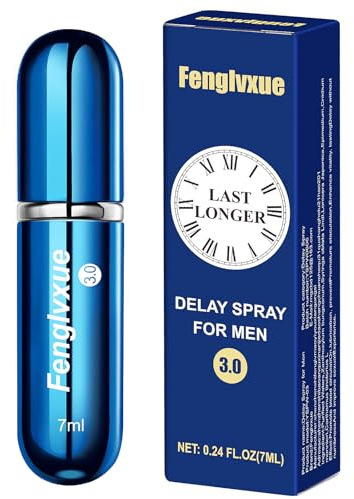 Fenglvxue Fördröjningsspray för män, fördröjningsspray för män, naturlig växtutvinning Tredje generationens teknik 3,0, (7 ml)