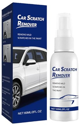 Spray anti-rayures pour voiture - 60 ml - Polissage durable des détails extérieurs - Produit de polissage pour réparation des rayures pour voitures, motos, SUV, bateaux, camions