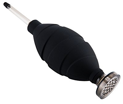 JJC Professional & Safe Dust Free Clean Air Blower for Digital SLR Camera Sensor(CCD/CMOS), Lenses, Filters and Other Sensitive Electronic Equipment - Black Color