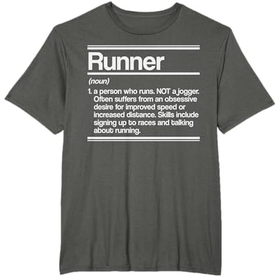 Funny Running Shirt Funny Definition Marathon Runners Gift Maglietta