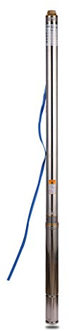 SHYLIYU Edelstahl Tiefbrunnenpumpe Tauchpumpe 2.5 Zoll, 550W, 2800 L/H Garten/bewässerung oder Heimgebrauch Schmal Brunnenpumpen mit Schaltkasten