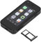 Mini Smartphone XS13 3G, Telefoni Cellulari WiFi da 2,5 Pollici per Android, 1 GB di 8 GB ROM Quad Dual SIM Slot Smartphone Carino, Piccolo Cellulare Tascabile per Bambini (Nero)