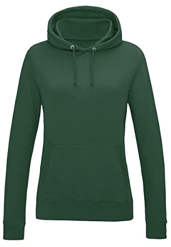 COOZO Ladies College Hoodie - Bottle Green - 2XL