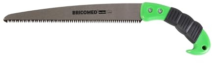 BRICOMED Serrucho poda hoja recta dentado japones 27cm con funda