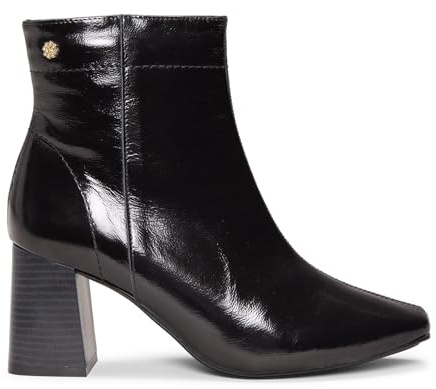 miMaO Botines de tacón alto de charol NEGRO, EU 37