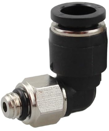Pneumatic Quick Connector connector PL Pipe Hose 3mm 4mm 5mm External Thread M3 M4 M5 M6 L-shaped PL3-M3 PL4-M6 PL5-01(PL3-01)