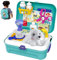 HERSITY Vet Toy Pet Care Kit Role Play Set Grooming Feeding Dog Games Backpack Toys for Kids 3 4 5 Years Old Girls Boys