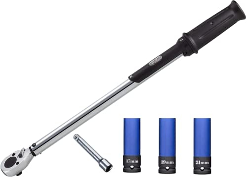 TZTOOL Drehmomentschlüssel auto 1/2 Zoll 40-210Nm. 560mm lang