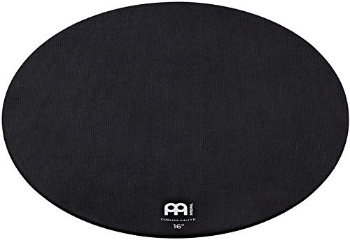Meinl Drum Mute 16 Zoll Trommel Dämpfer - Schlagzeug Zubehör, Schwarz (MDM-16)