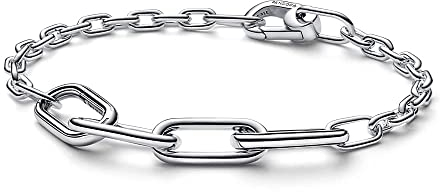 PANDORA ME Schmales Gliederarmband 17,5cm aus Sterling Silber, Ausschließlich Kompatibel ME, 592340C00-3