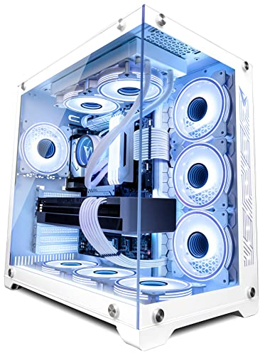 Vibox II-19 SG Gaming PC Weiß • Intel Core i5 10400F 4,3 GHz • Nvidia RTX 5060 Ti 8 GB • 16 GB RAM • 1 TB NVMe M.2 SSD • 700W PSU • Windows 11 • WiFi