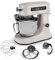 Klarstein Chiara 1600W Küchenmaschine – 5L Edelstahlschüssel, 12 Geschwindigkeiten, LCD-Touch-Display, Leise ≤72 dB, Spülmaschinenfestes Patisserie-Set, Aluminium-Druckgussgehäuse, Sand