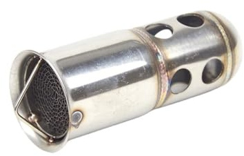 KJERUL Motorrad Schalldämpfer Silenciador De Escape Delantero Universal De 48 Mm, 51 Mm Y 60 Mm para Motocicleta, Eliminador De Ruido Y Sección De Escape.