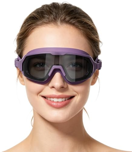 Gafas de natación Gafas de natación Impermeables | Gafas de snorkel antivaho para profesionales, nadadores, atletas, vacaciones al aire libre, piscina de jardín, parque