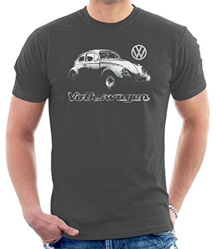 Volkswagen skalbagge sprayfärg herr t-shirt