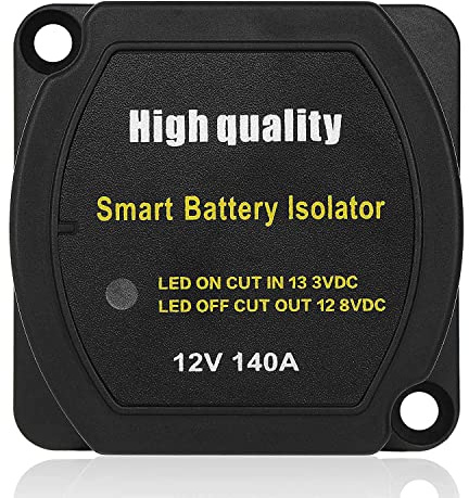 12 V 140 ampere isolator dubbla batterier styrenhet dubbel batteriomkopplare för RV Yacht