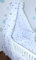 Primawela Babybett Himmel Vollstoff - Star Blau - für Baby Bett Vollstoffhimmel Baumwolle