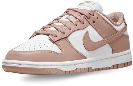 Nike DD1503-118 Dunk Low Donna, White/Rose Whisper EU 40.5