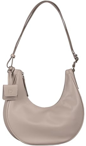 TOM TAILOR Denim Bena Damen Hobo Bag Schultertasche Mittelgroß Grau