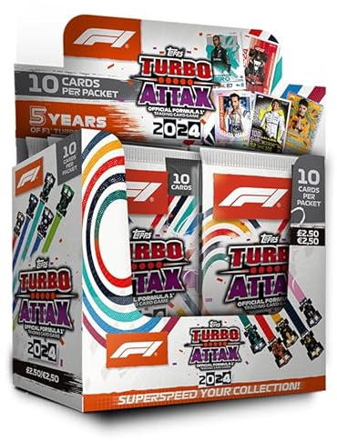 Formule 1 Turbo Attax TCG 2024 présentoir boosters (36) *ALLEMAND*
