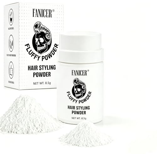 8.5g Polvos Capilares, Texturizador de Cabello Sin Residuos, Polvos Texturizantes Pelo Mujeres Y Hombres, Para Diversos Peinados