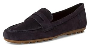 Tamaris Damen Sandaletten, Frauen Sandalen,Sommersandalen,bequem,flach,Sommerschuhe,Freizeitschuhe,offene Schuhe,Strandschuhe,Navy,37 EU