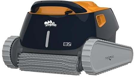 Dolphin E35i Automatischer Poolreiniger Poolroboter mit Kabel - Boden und Wandreinigung - Energieeinsparung, Eingelassene Pools bis zu 12 m
