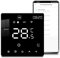 Arpokcoe WiFi Thermostat Fussbodenheizung für Wasser, Raumthermostat Fußbodenheizung Programmierbar, Thermostate Heizung kompatibel mit Alexa, Google Home, Tuya, 230V Schwarz