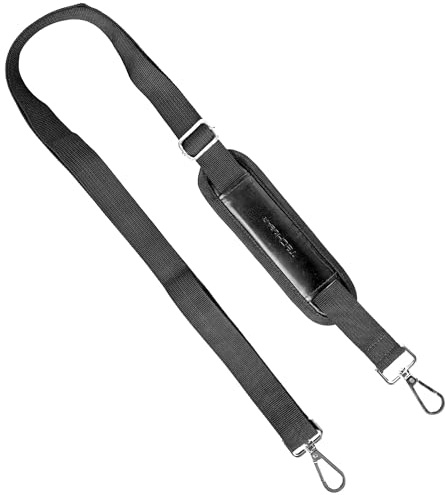 TECHGEAR Extendable & Detachable Shoulder Strap, Universal Carrying Strap for Laptop/Camera Bags, Replacement Neck Belt Adjustable Buckle for Luggage Duffel Computer Bags Laptop Case Crossbody Bag