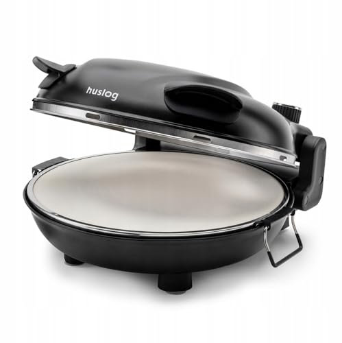 Huslog PIZZAOFEN, 420°C, 1200W, STEIN, TEMPERATURREGELUNG