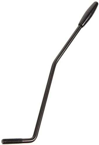 YARNOW Barra de Trémolo para Guitarra Eléctrica Negra Punta de Plástico, Rosca de 6 Mm, Accesorio de Metal Versátil Compatible Guitarra Eléctrica