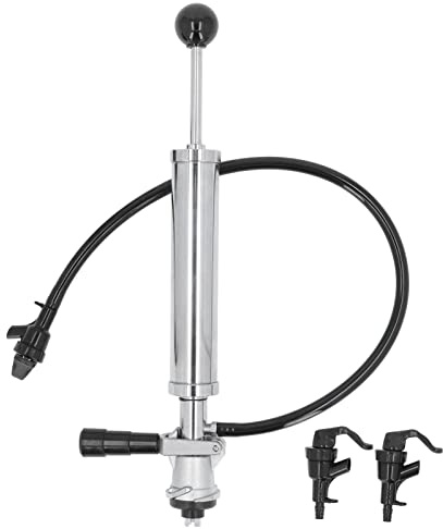 Pompa Spillatore alla Spina per Fusti di Birra 8 Pollici S System in Acciaio Inox - Erogazione Liscia e Duratura, Facile da Pulire, Perfetta per Feste e Eventi