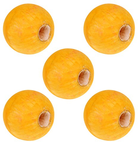 Galleggianti In Corda PVC Da 5 Pacchi Per Piscine, Reti Da Pesca, Funi Da Sci, Linee Di Ancoraggio, Boe Di Segnalazione, Corsie Natatorie - Giallo